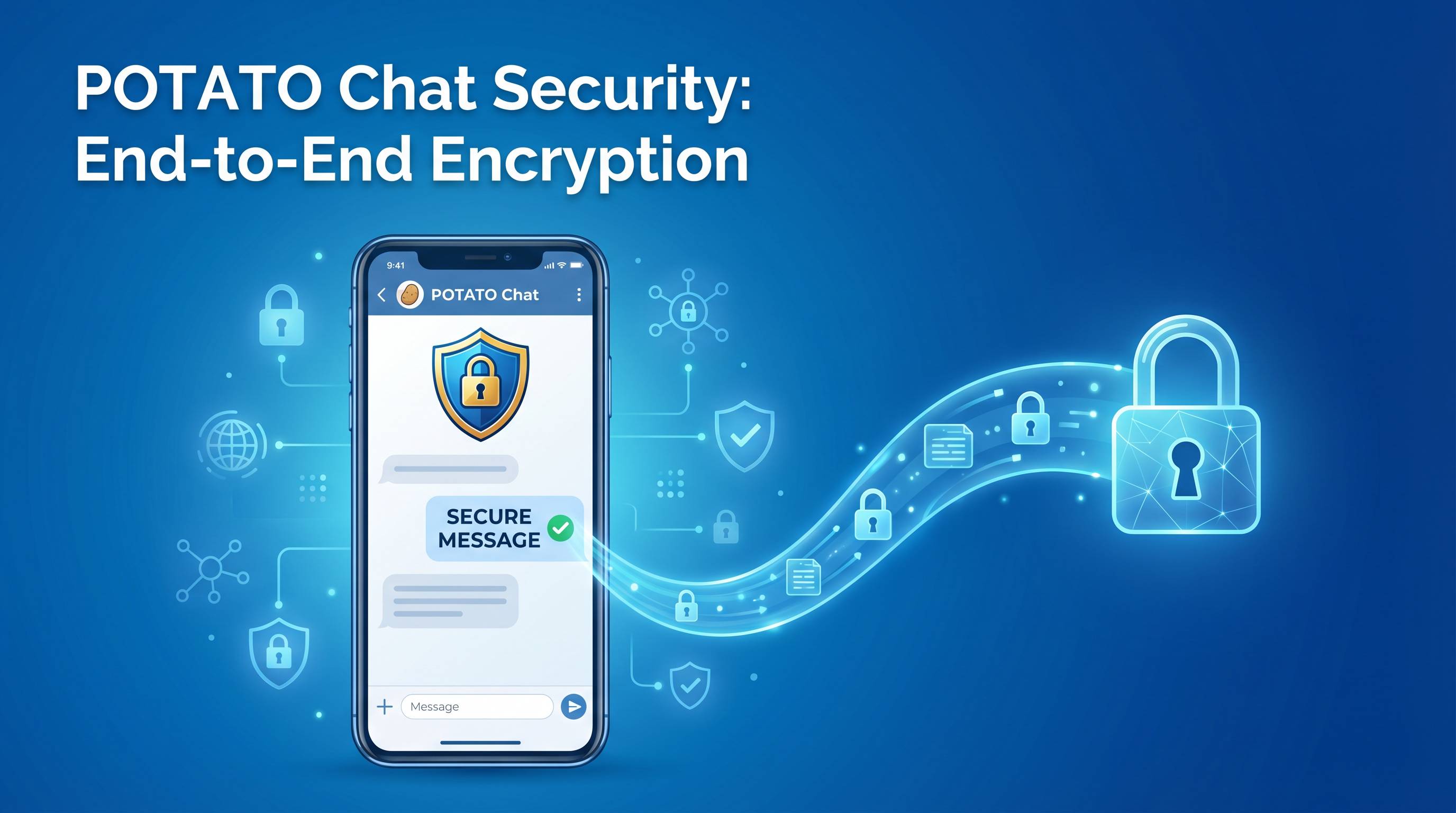 POTATO品牌安全加密通讯功能展示